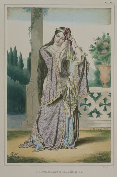 ティエリー兄弟によって刻まれたヘレン王女、1825年 作： Louis Dupré
