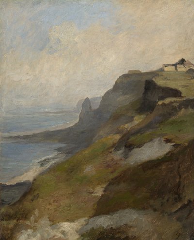 ノルマンディーの子守唄、1850年頃（木材パルプ板に油彩、メゾナイトに取り付け） 作： Louis Eugene Gabriel Isabey
