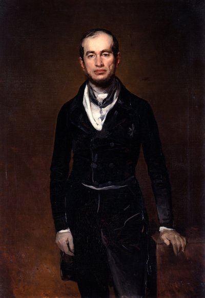チェンバレン伯爵ジュリアスゼヒブルカースローダの肖像、1841年 作： Louis Ferdinand von Rayski