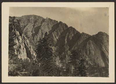 [山岳風景］ 作： Louis Fleckenstein