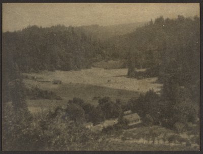 [山岳風景］ 作： Louis Fleckenstein