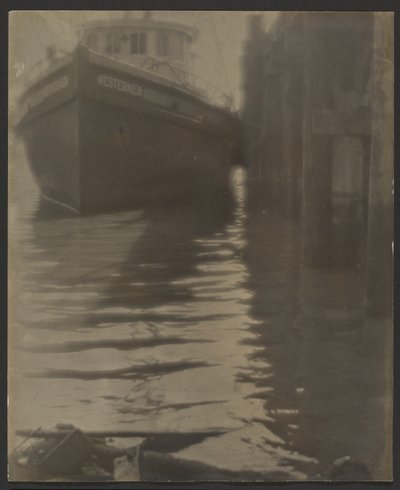 [港の船］ 作： Louis Fleckenstein