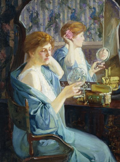 緑のモード 作： Louis Frederick Berneker