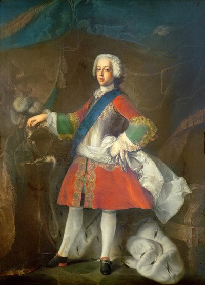 チャールズエドワードルイフィリップカシミールスチュアート王子 作： Louis Gabriel Blanchet