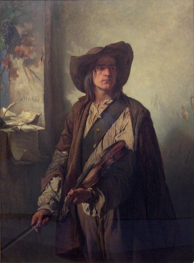 芸術と自由 作： Louis Gallait