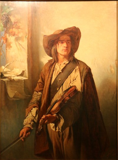 芸術と自由 作： Louis Gallait