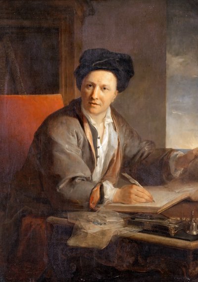 著者の肖像ベルナール・ル・ボヴィエ・ド・フォンテネル1657-1757 作： Louis Galloche
