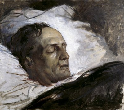 処刑された男（レミー・ボマル）の首。 1870年代～80年代（キャンバスに油彩） 作： Louis Galue
