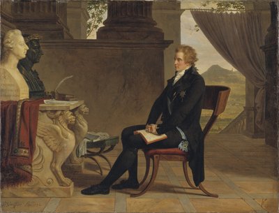 1793年、フィレンツェのグスタフモーリッツアームフェルト伯爵 作： Louis Gauffier