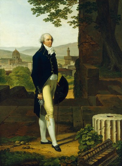サー・ゴッドフリー・ヴァッサル・ウェブスターBtの肖像（1794年 作： Louis Gauffier