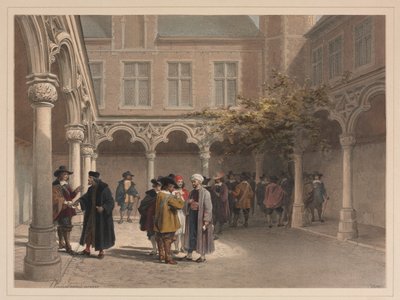 Ancien Bourse, アントワープ 作： Louis Haghe