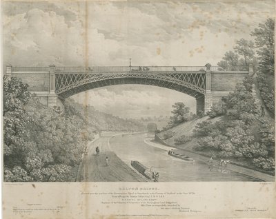 カルトン橋：亜鉛リトグラフ、nd [1826] 作： Louis Haghe