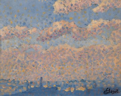 街の上空 作： Louis Hayet