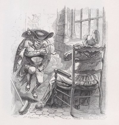 ベランジェ全集のリトルレッドマン、1836年。作成者：ルイ＝アンリ・ブレヴィエール、セザール＝オーギュスト・エベール。 作： Louis Henri Brevière, Cesar Auguste Hebert