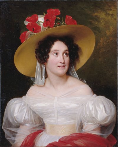 マダムアラシェケヌの肖像、1831年。 作： Louise Marie Jeanne Hersent