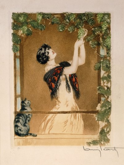 秋 作： Louis Icart