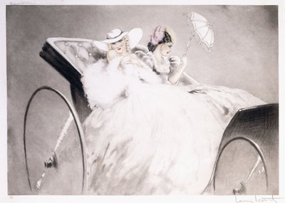 シャンゼリゼ 作： Louis Icart