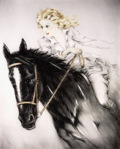 ホースウーマン 作： Louis Icart