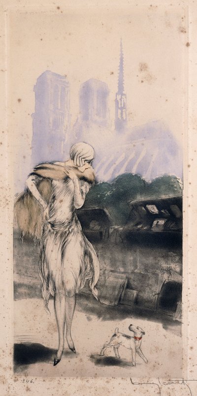 オン・ザ・キー 作： Louis Icart
