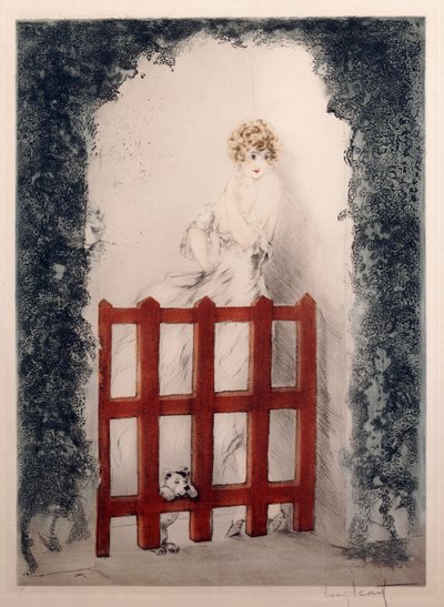 赤い門 作： Louis Icart