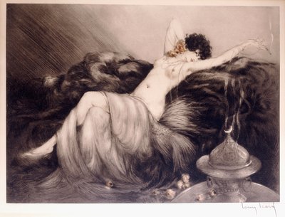 煙; フメー 作： Louis Icart