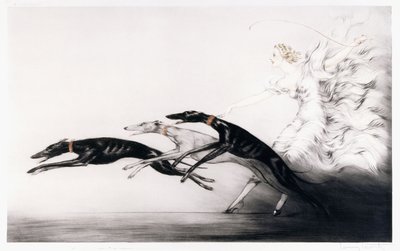 スピードⅡ 作： Louis Icart