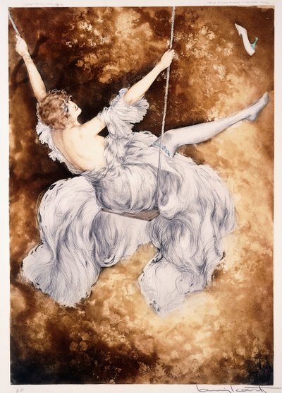 スイング 作： Louis Icart