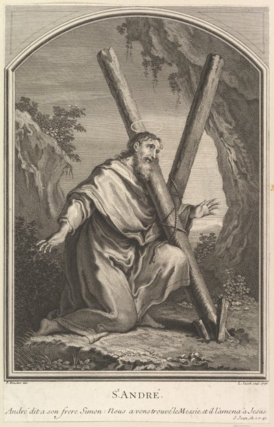 サン・アンドレ、1726年 作： Louis Jacob