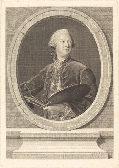 ルイ・トク 作： Louis Jacques Cathelin after Jean Marc Nattier