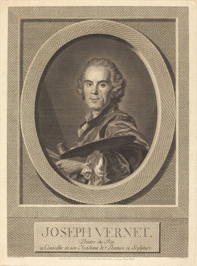 ジョセフ・ベルネ 作： Louis Jacques Cathelin after Louis Michel Van Loo