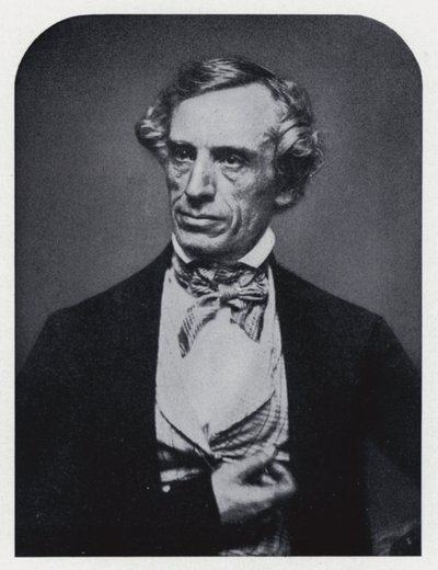 エンジニアのサミュエル・フィンリー・ブリース・モース（モノクロ写真 作： Louis Jacques Mande Daguerre