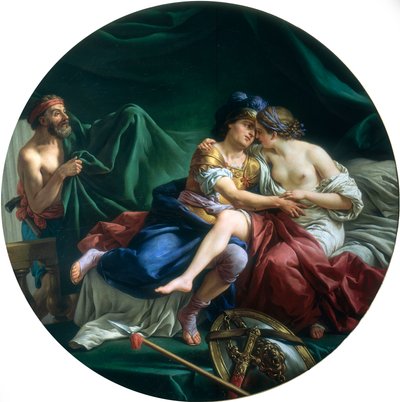 バルカンが発見した火星と金星、1768 作： Louis Jean François Lagrenée