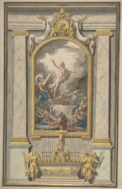 1760年頃の「復活」。 作： Louis Jean François Lagrenée
