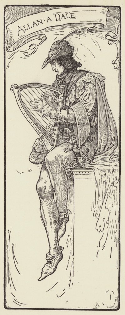 アランアデール 作： Louis John Rhead