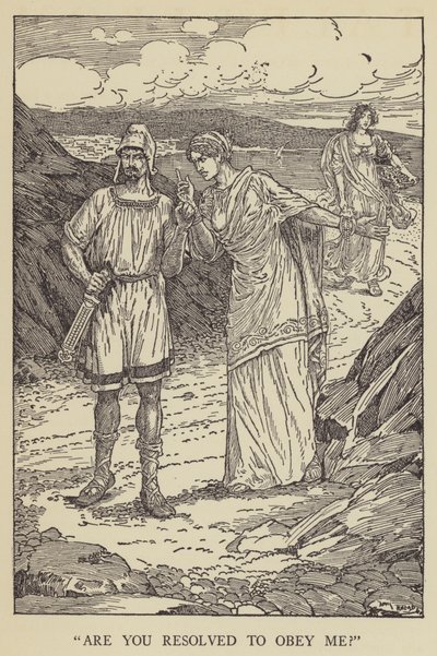 あなたは私に従う決心ですか？ 作： Louis John Rhead