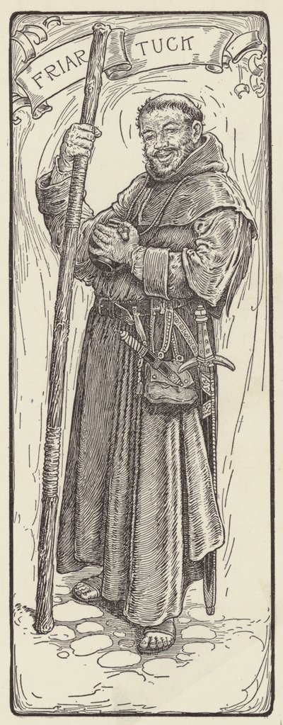 修道士のタック 作： Louis John Rhead