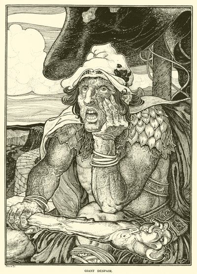 巨大な絶望（彫刻 作： Louis John Rhead
