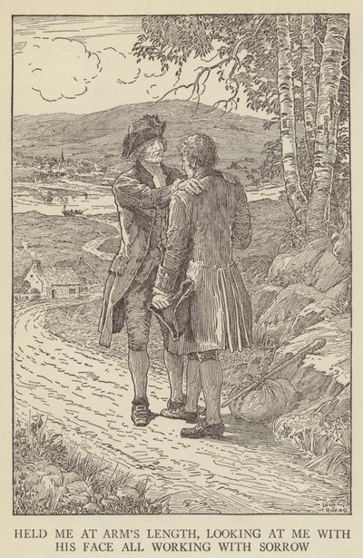 ロバート・ルイス・スティーブンソンによって誘拐されたイラスト 作： Louis John Rhead