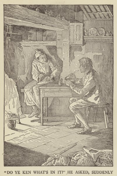 ロバート・ルイス・スティーブンソンによって誘拐されたイラスト 作： Louis John Rhead