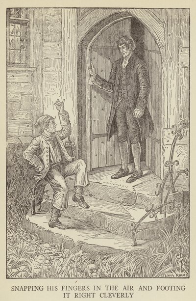 ロバート・ルイス・スティーブンソンによって誘拐されたイラスト 作： Louis John Rhead