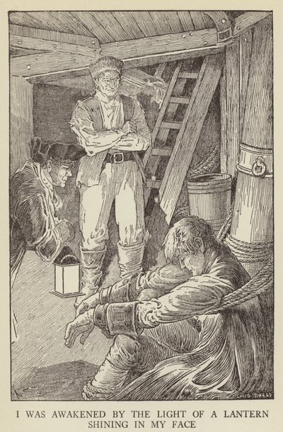 ロバート・ルイス・スティーブンソンによって誘拐されたイラスト 作： Louis John Rhead