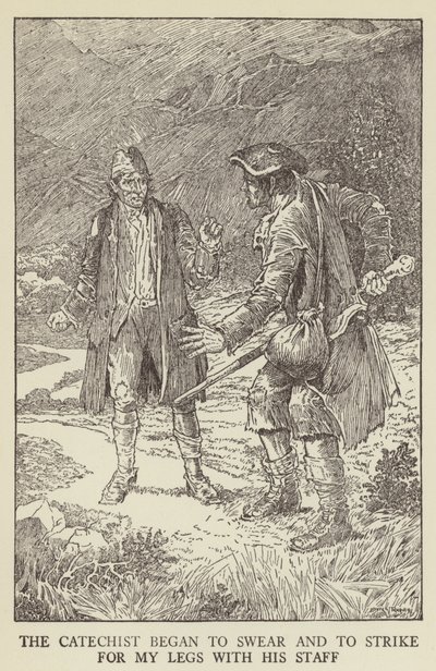 ロバート・ルイス・スティーブンソンによって誘拐されたイラスト 作： Louis John Rhead