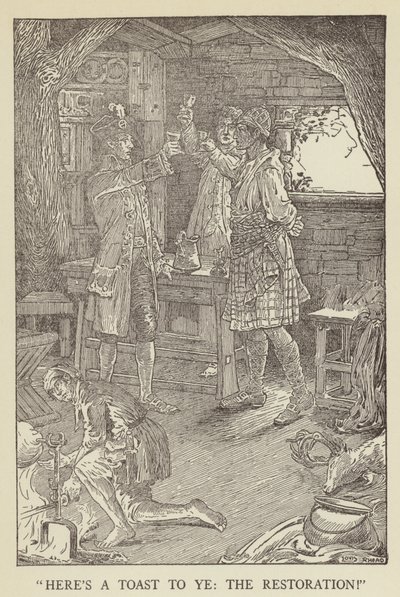 ロバート・ルイス・スティーブンソンによって誘拐されたイラスト 作： Louis John Rhead