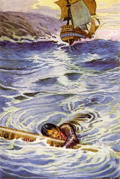 ロバート・ルイス・スティーブンソンによって誘拐されたイラスト 作： Louis John Rhead