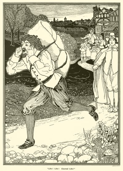 Life!人生！永遠の命!(彫刻) 作： Louis John Rhead