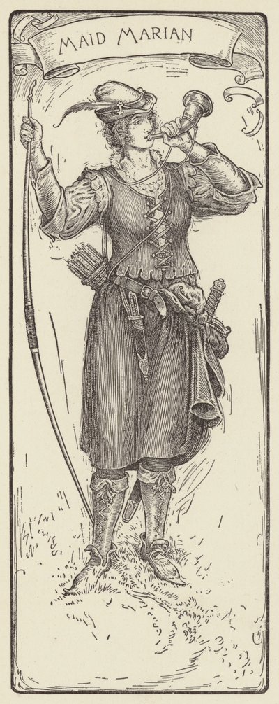 メイドマリアン 作： Louis John Rhead