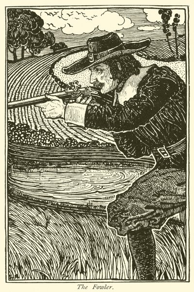 ザ・ファウラー（彫刻 作： Louis John Rhead