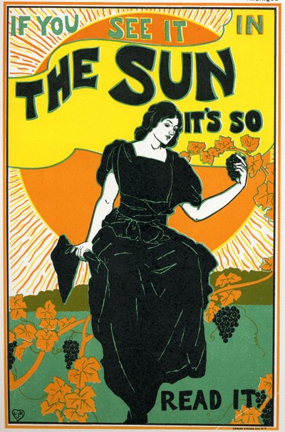 The Sun、ジャーナル、アメリカ 作： Louis John Rhead