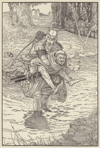 兄弟はロビンを背負いました 作： Louis John Rhead