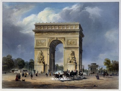 Arc de Triomphe - by Arnout 作： Louis Jules Arnout